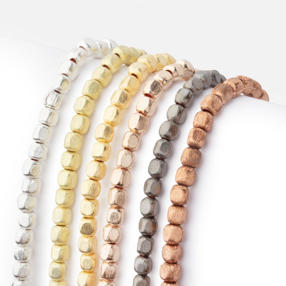 Cube Beads - AtlantaFindingsCompany