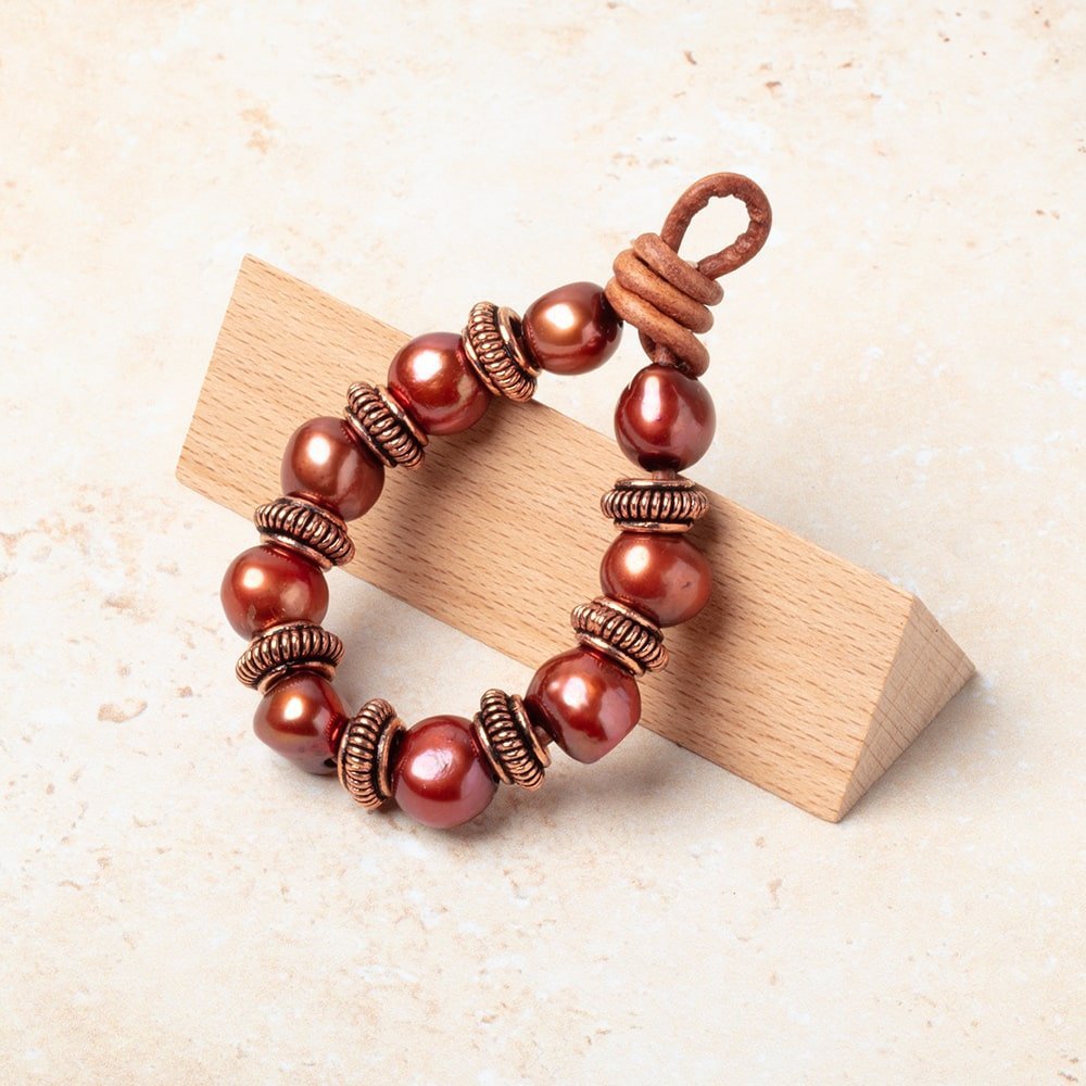 10mm Pinwheel Spacer Beads - Large Hole (Set of 10) - AtlantaFindingsCompany