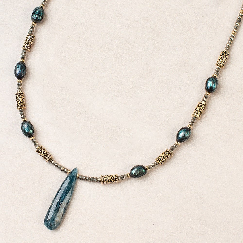 10x5mm Floral Miligrain Tube Beads - 8" Strand, 21 pcs - AtlantaFindingsCompany