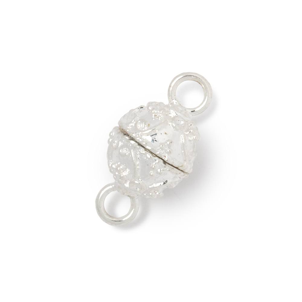 11mm Victorian Swag Magnetic Clasp for Jewelry Making - Gold, Silver, Antiqued Silver Plated (1 Piece) - AtlantaFindingsCompany