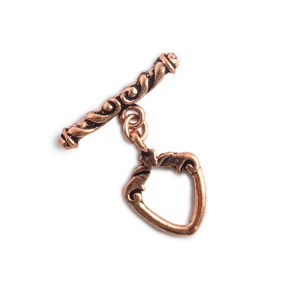 Set of 2: 13x18mm Copper Toggles - AtlantaFindingsCompany