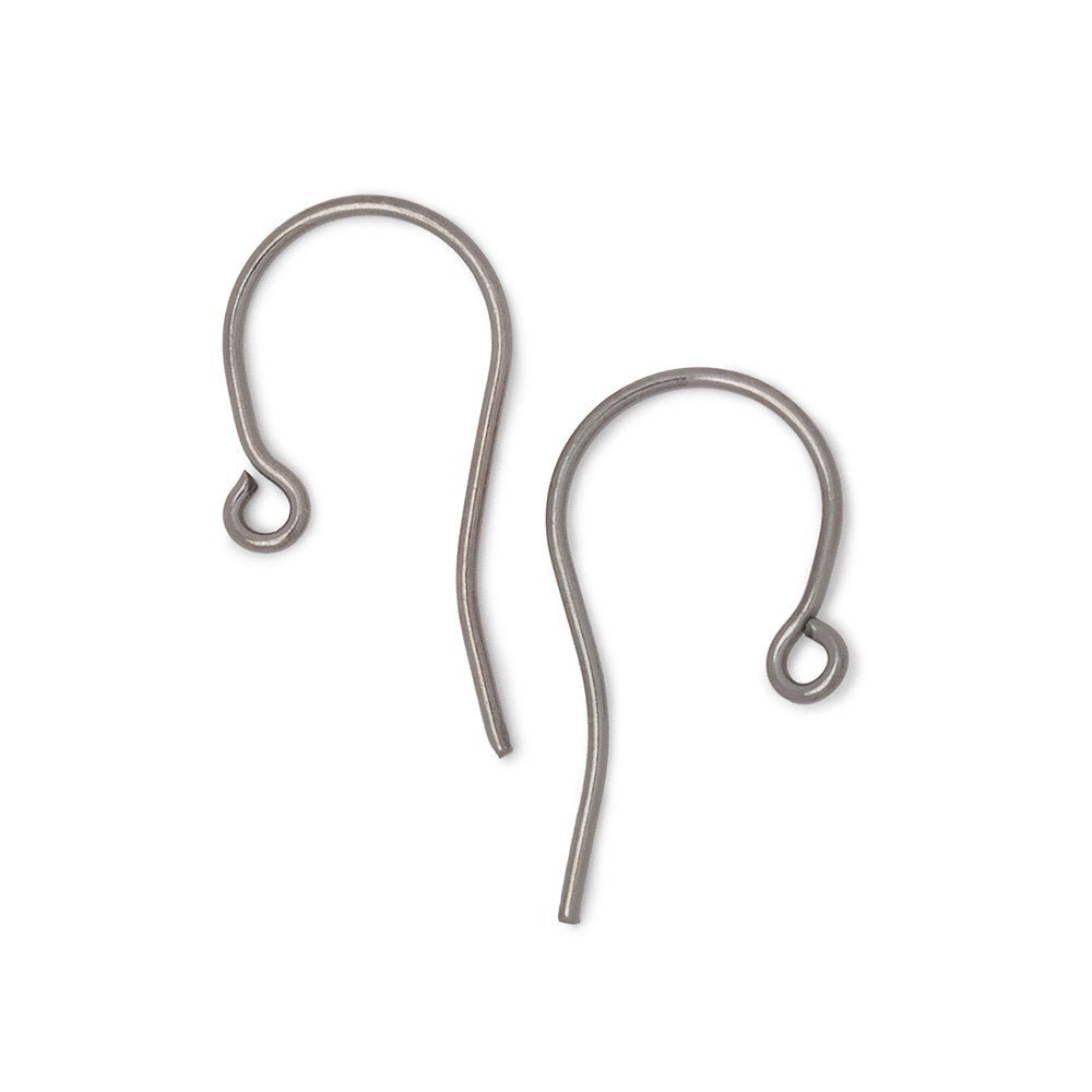 14mm French Hook Ear Wire 10 pieces - AtlantaFindingsCompany