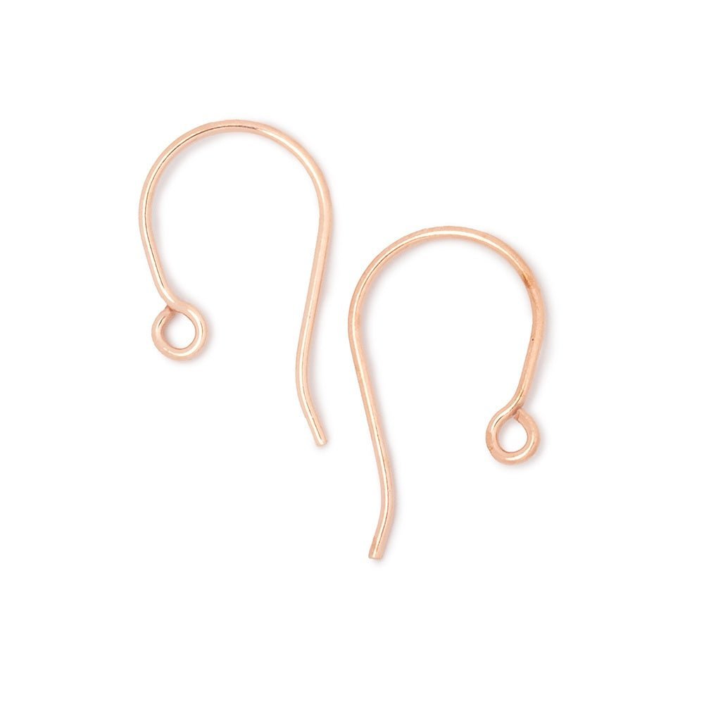 14mm French Hook Ear Wire 10 pieces - AtlantaFindingsCompany