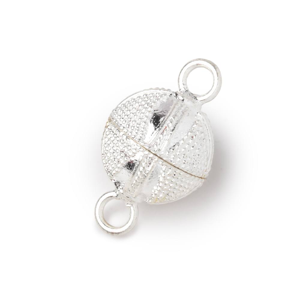 15mm Pave Triangle Magnetic Clasp - Jewelry Findings for Bracelets & Necklaces (1 Piece) - AtlantaFindingsCompany