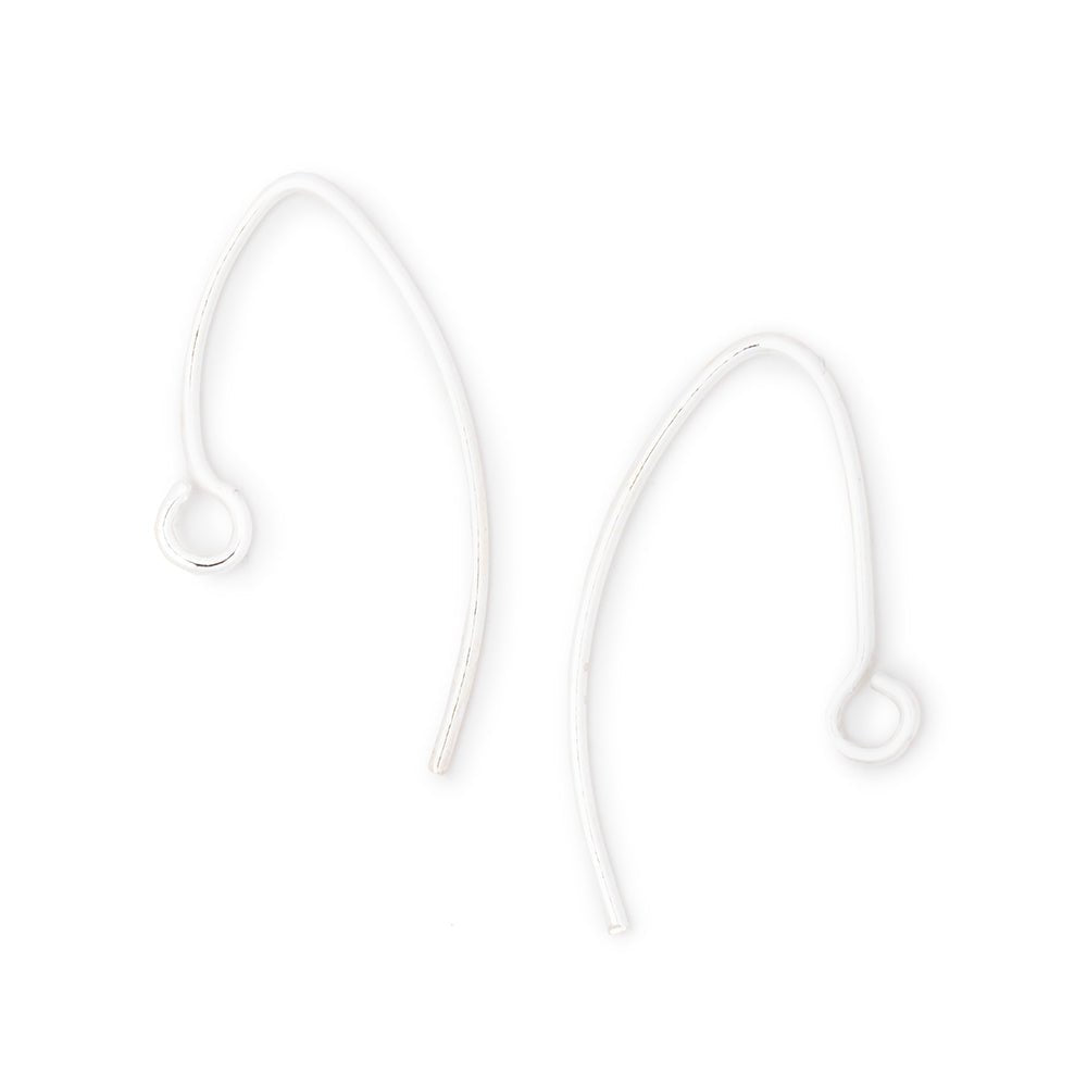 16mm Marquise Ear Wire 10 pieces - AtlantaFindingsCompany