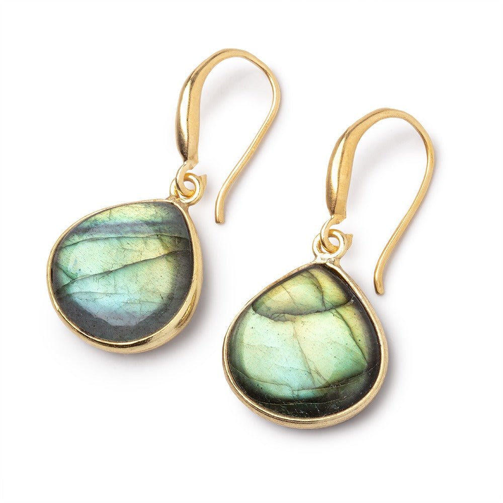 16mm Vermeil Earwire Set of 2 pieces - Atlanta Findings