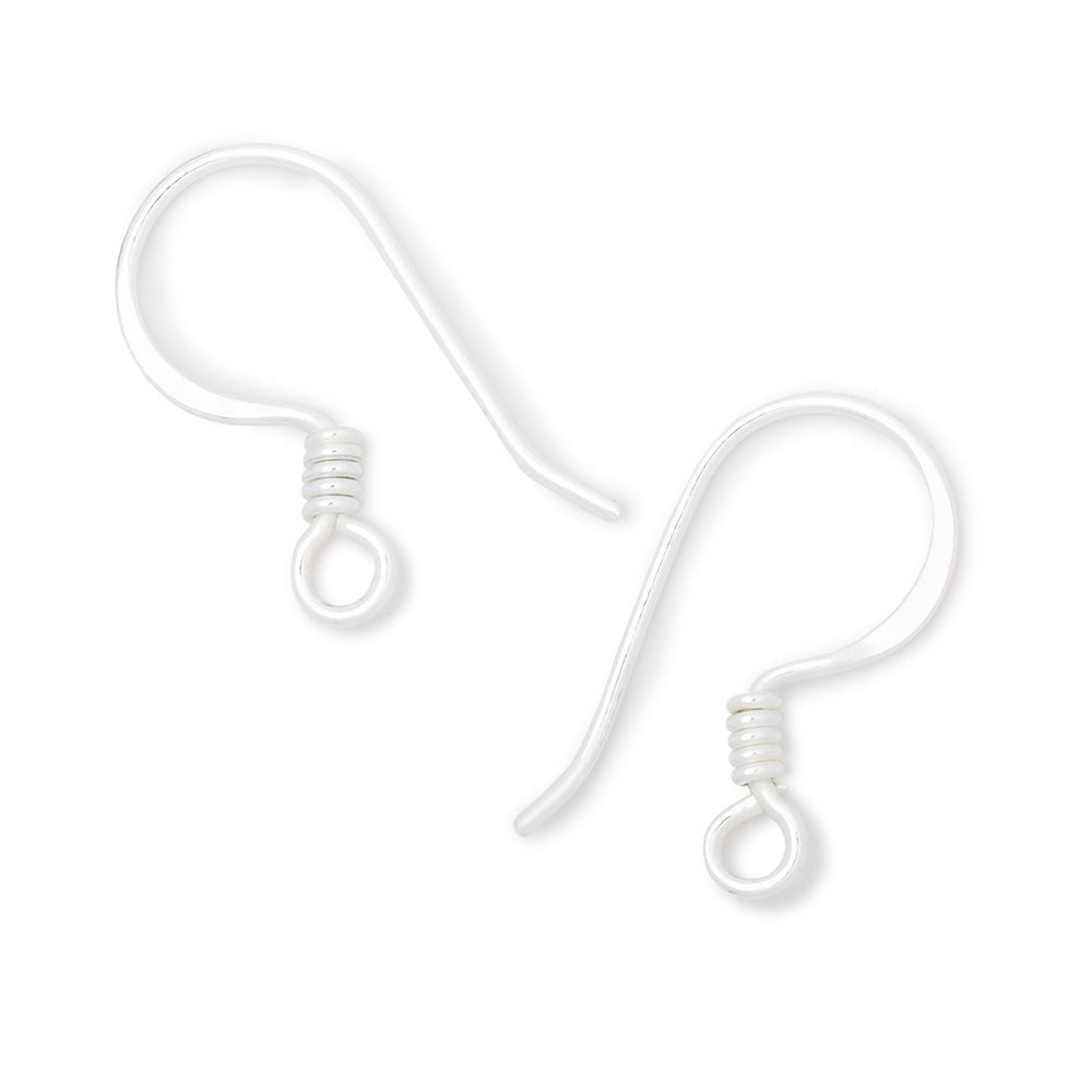 17mm Wire Wrapped Ear Wire 10 pieces - AtlantaFindingsCompany