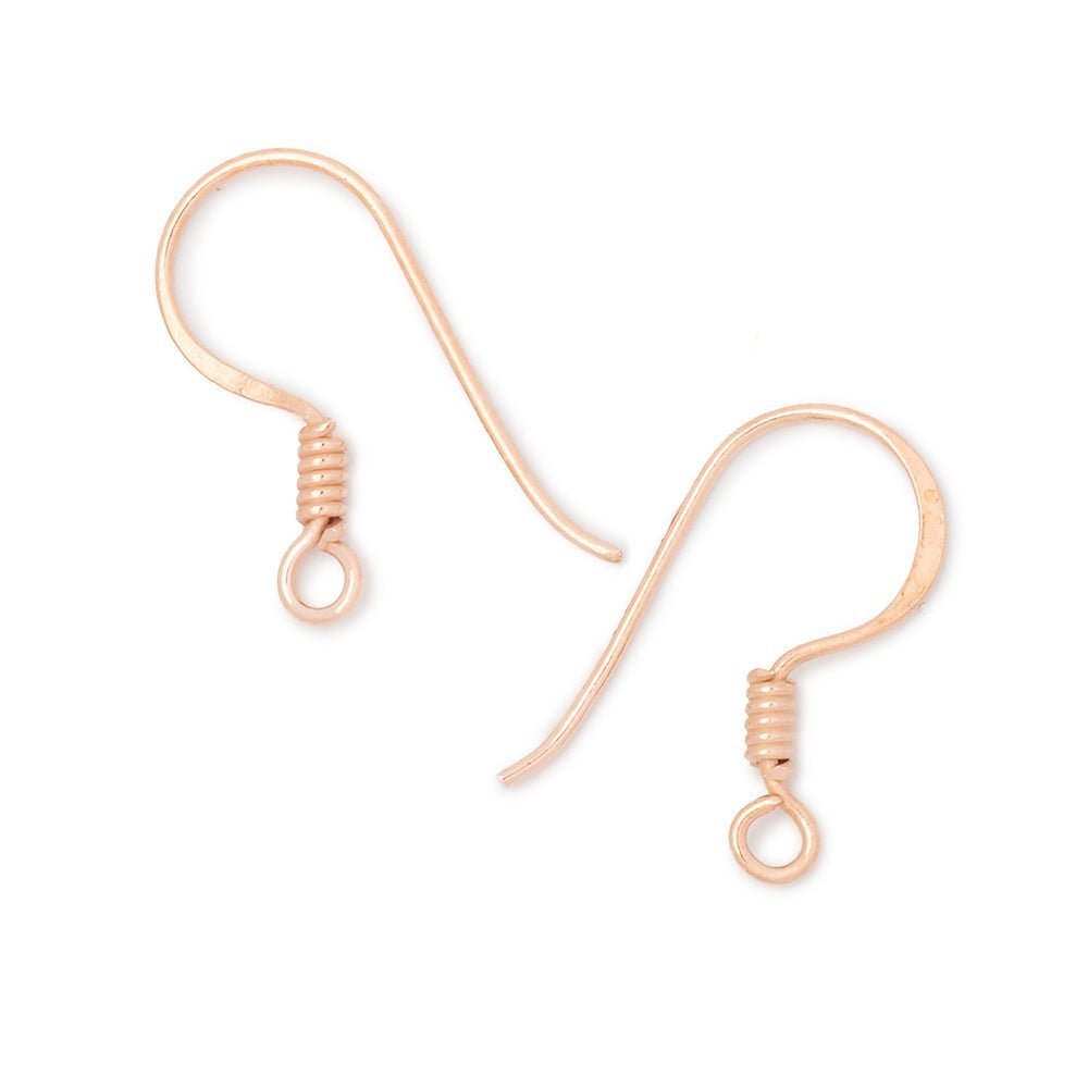 17mm Wire Wrapped Ear Wire 10 pieces - AtlantaFindingsCompany