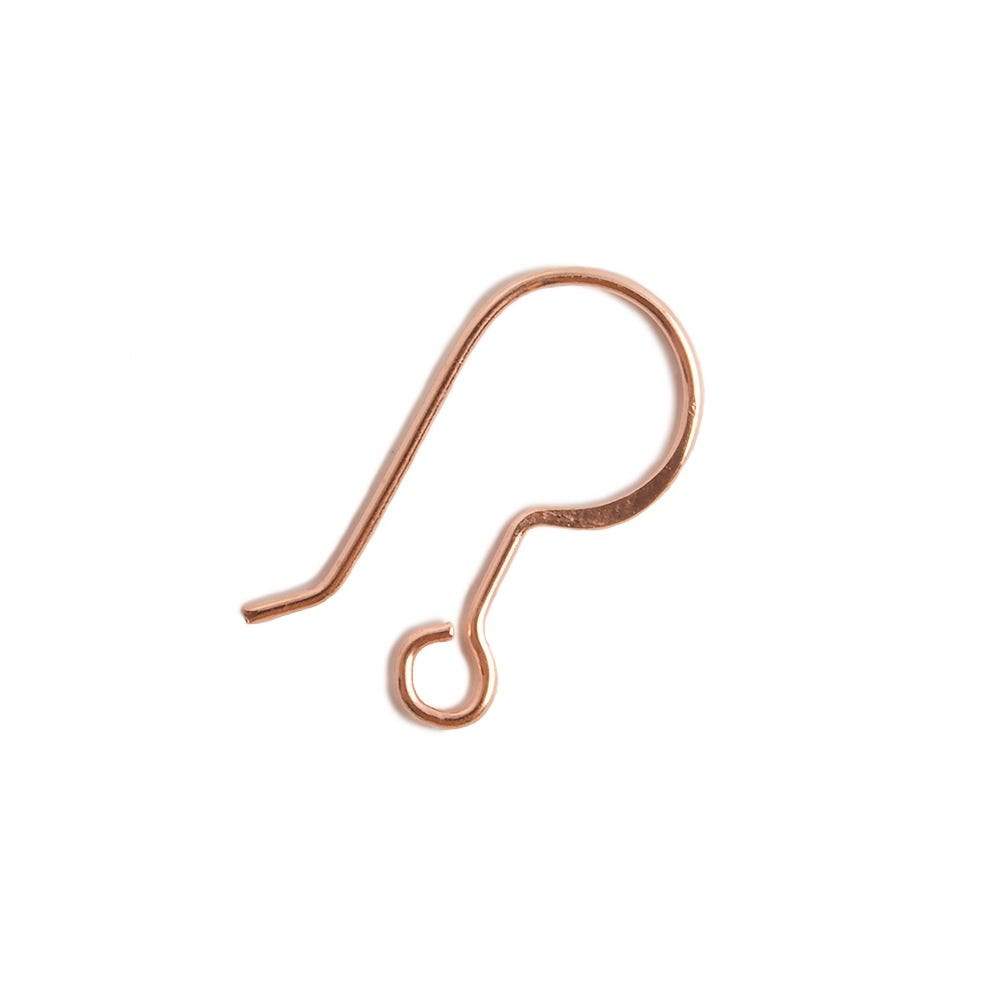 18mm Sheperd's Hook Copper EarWire 50 pieces - AtlantaFindingsCompany