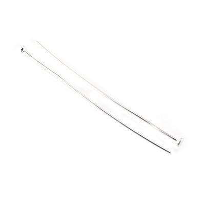 2" Sterling Silver Disc Headpin - 22 Gauge Wire - 10pk - AtlantaFindingsCompany