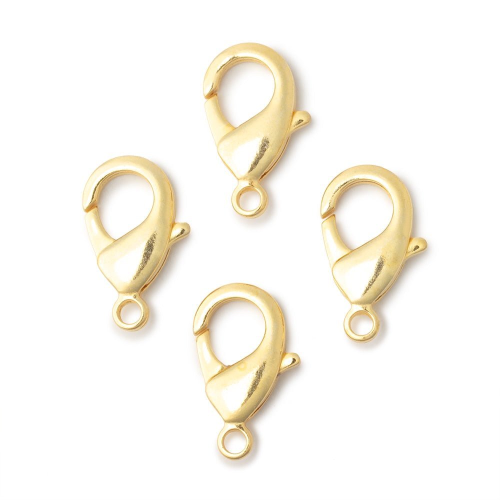 Shiny 20mm Lobster Clasps - Set of 4 - AtlantaFindingsCompany