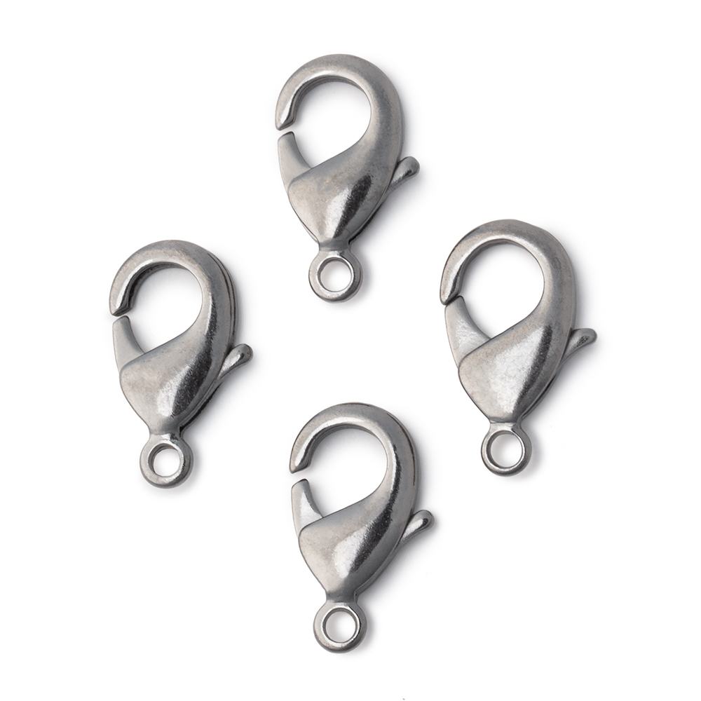 Shiny 20mm Lobster Clasps - Set of 4 - AtlantaFindingsCompany