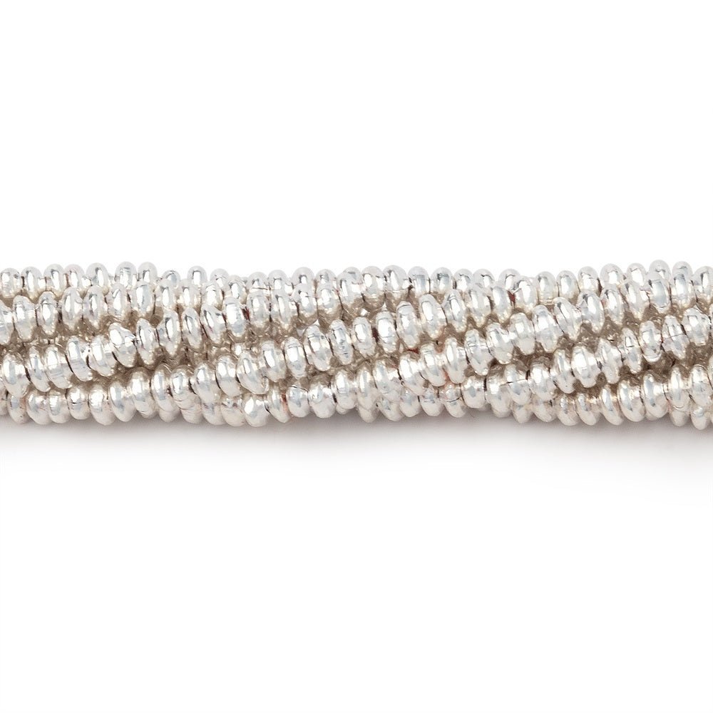 2.5mm Polished Disc Beads - AtlantaFindingsCompany