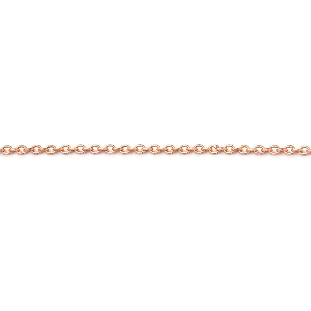 3 Feet - 1mm Shiny Link Chain - AtlantaFindingsCompany