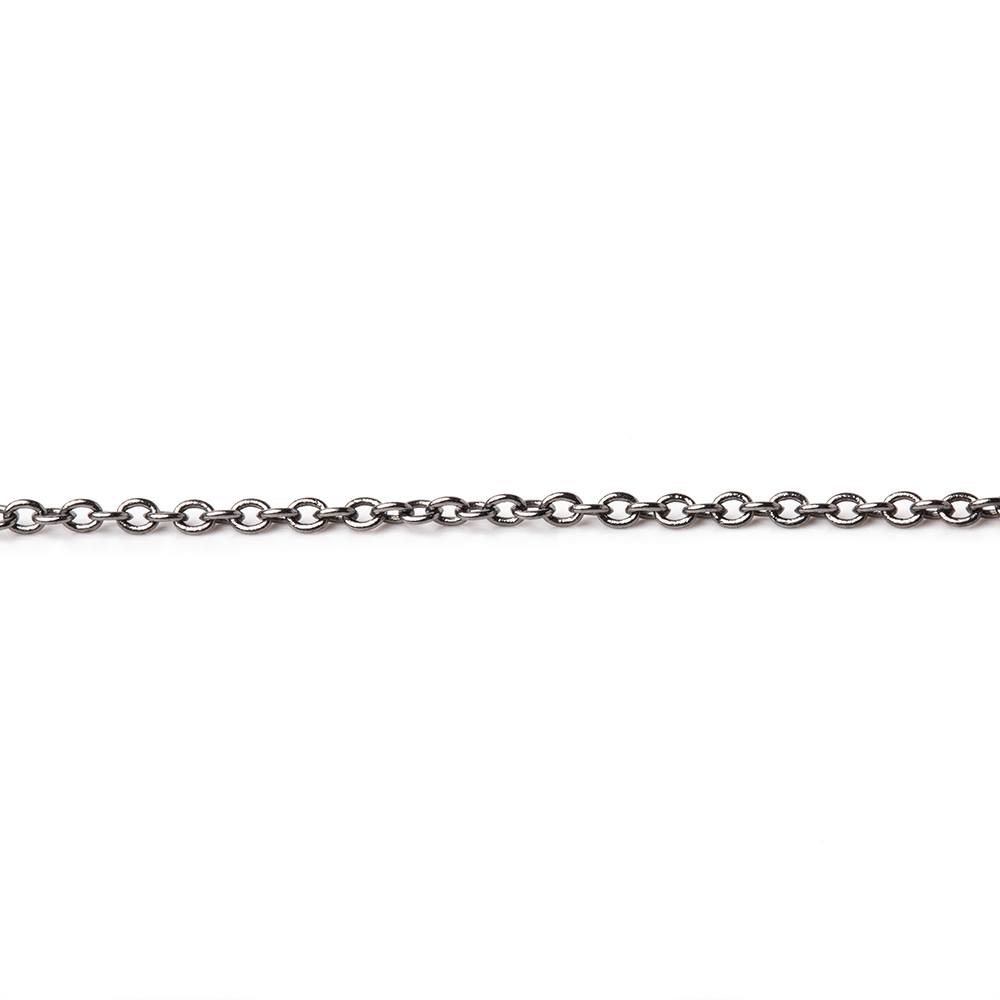 3 Feet - 1mm Shiny Link Chain - AtlantaFindingsCompany