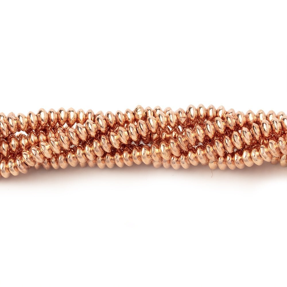 3mm Polished Disc Beads - AtlantaFindingsCompany