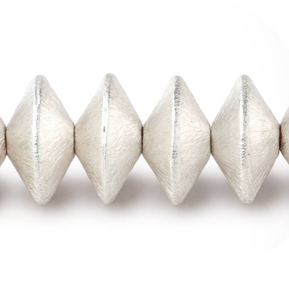 14x7mm Brushed Disc Beads - AtlantaFindingsCompany