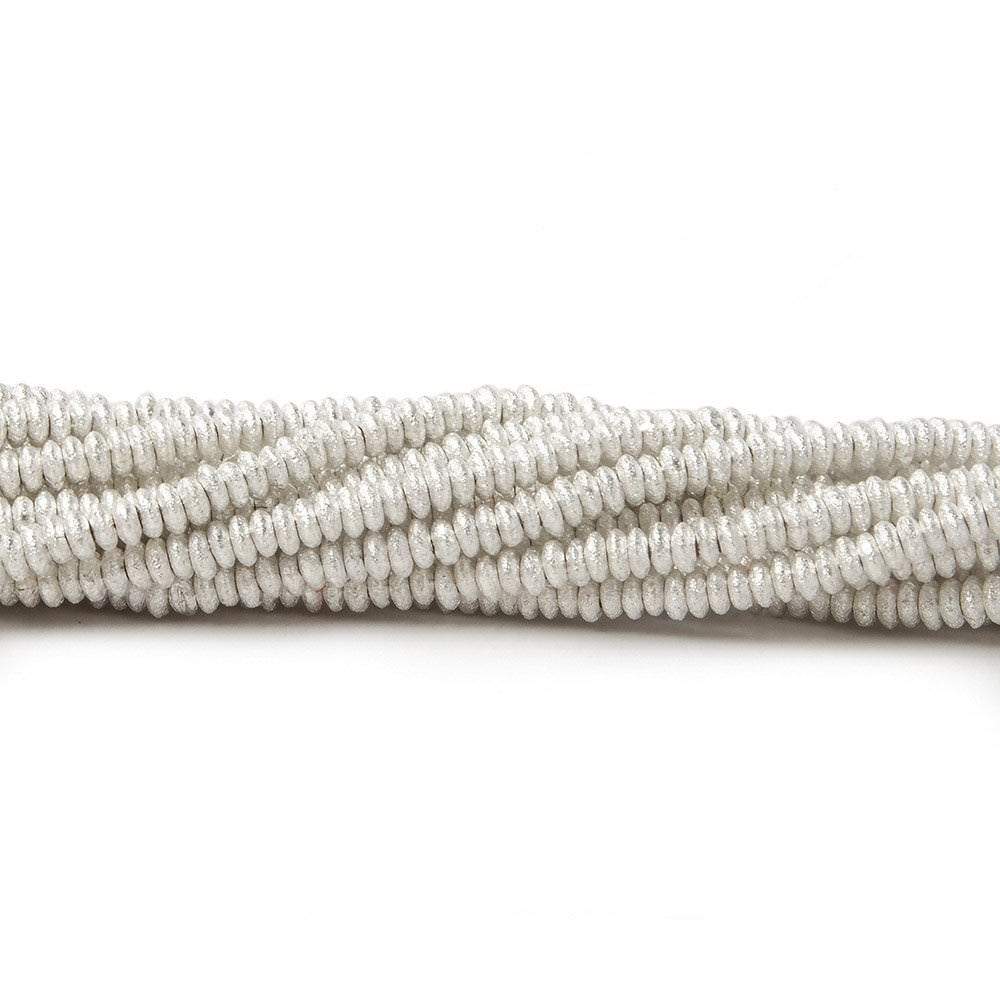 2.5mm Brushed Disc Beads - AtlantaFindingsCompany
