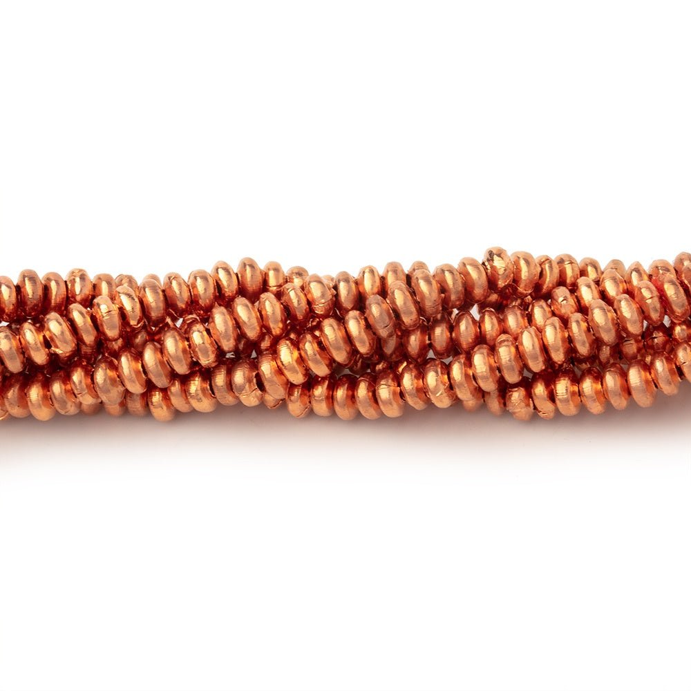 3mm Polished Disc Beads - AtlantaFindingsCompany