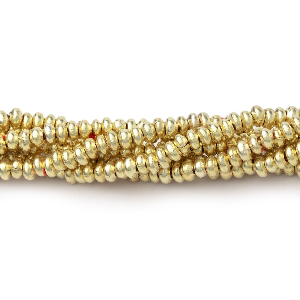 3mm Polished Disc Beads - AtlantaFindingsCompany