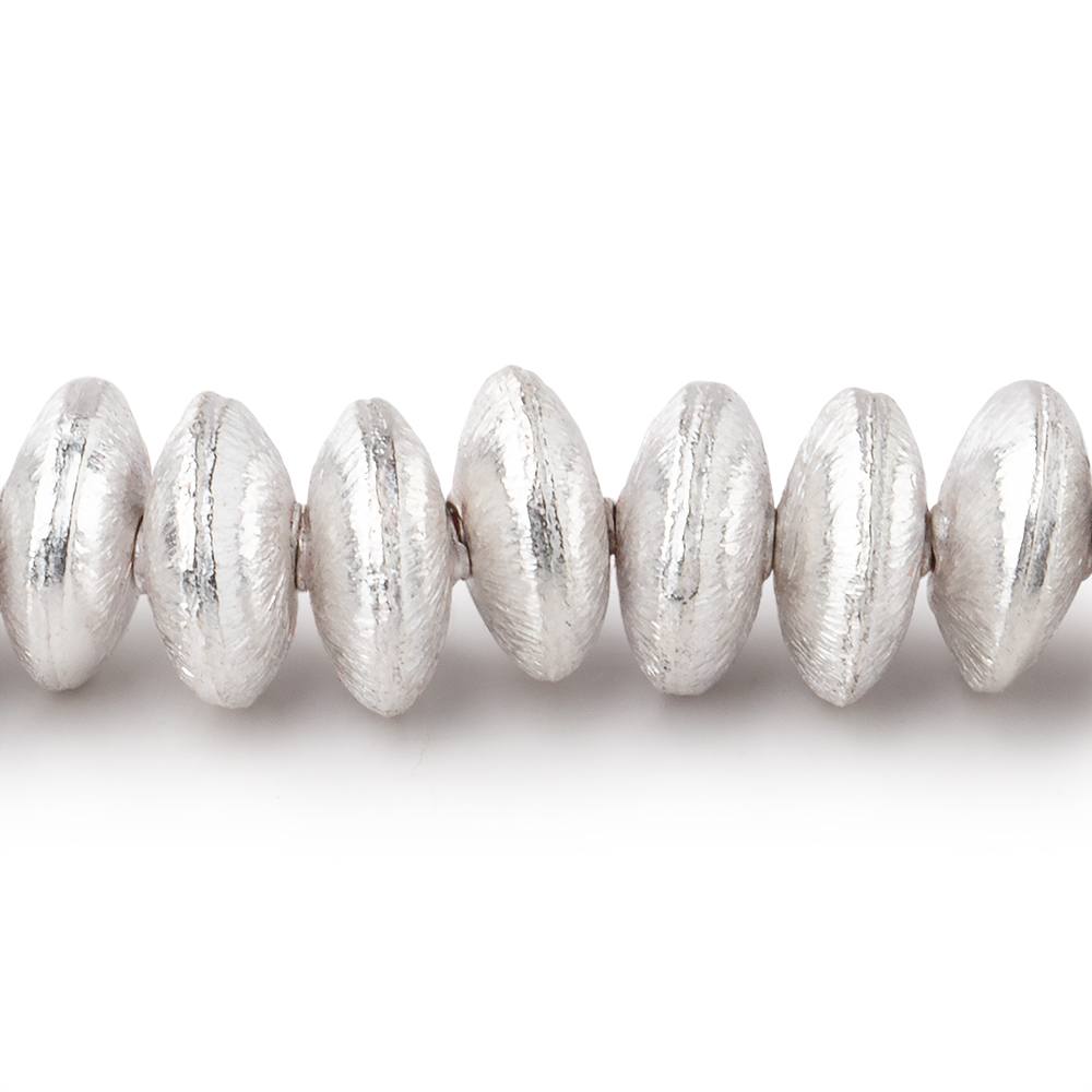 8mm Brushed Disc Beads - AtlantaFindingsCompany
