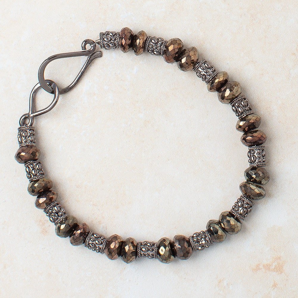 6x5mm Rain Drop Design Tube Beads - 8 Inch Strand (Approx. 33 pcs) - AtlantaFindingsCompany